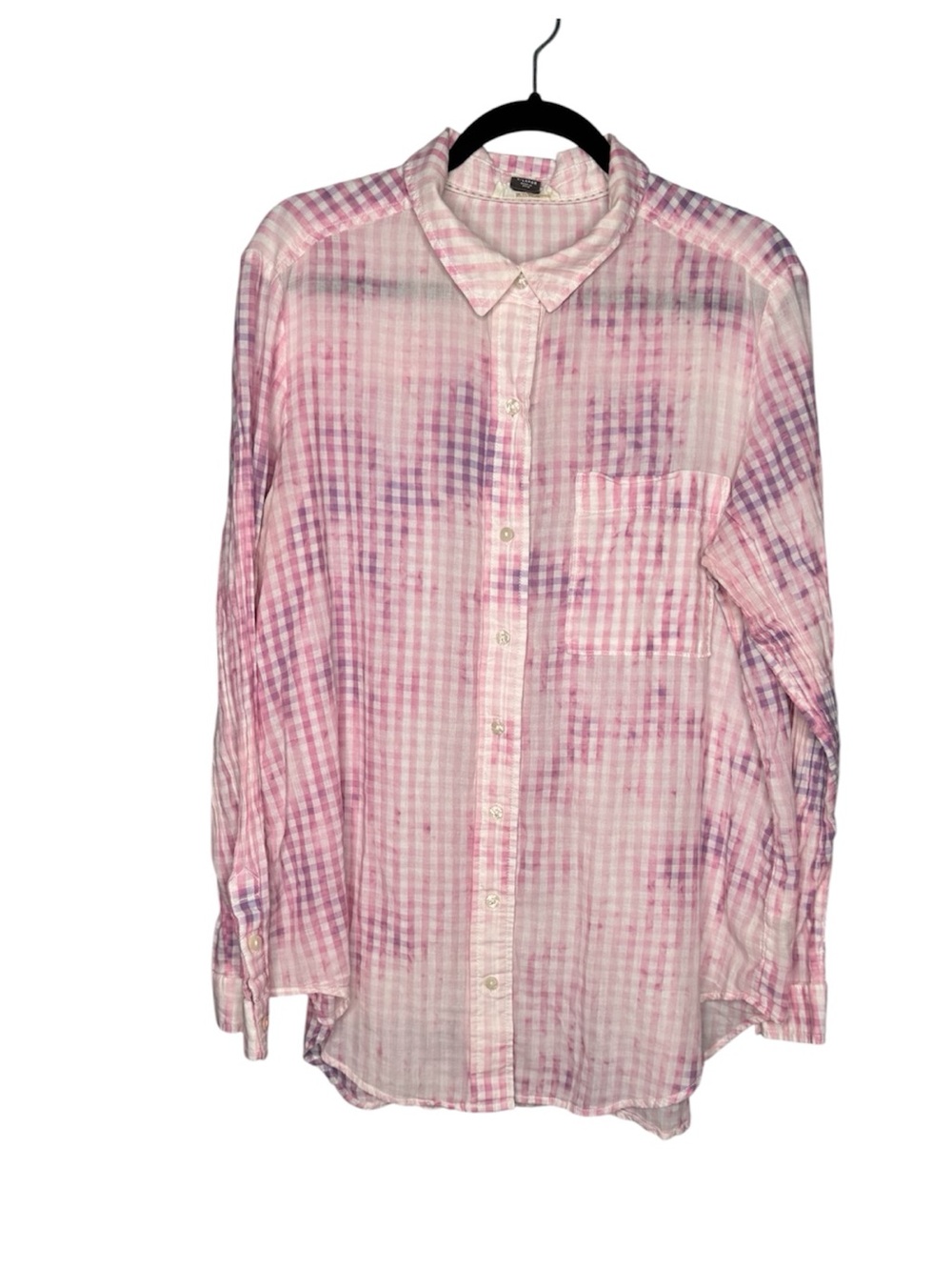 Anthropologie The Cate Classic Tie-Dye Button-down top boho western coquette